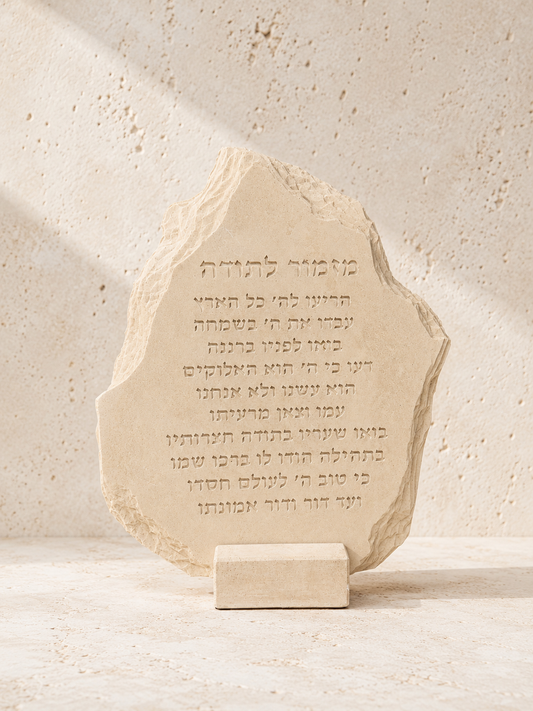 Mizmor L’Todah | Stone Collection